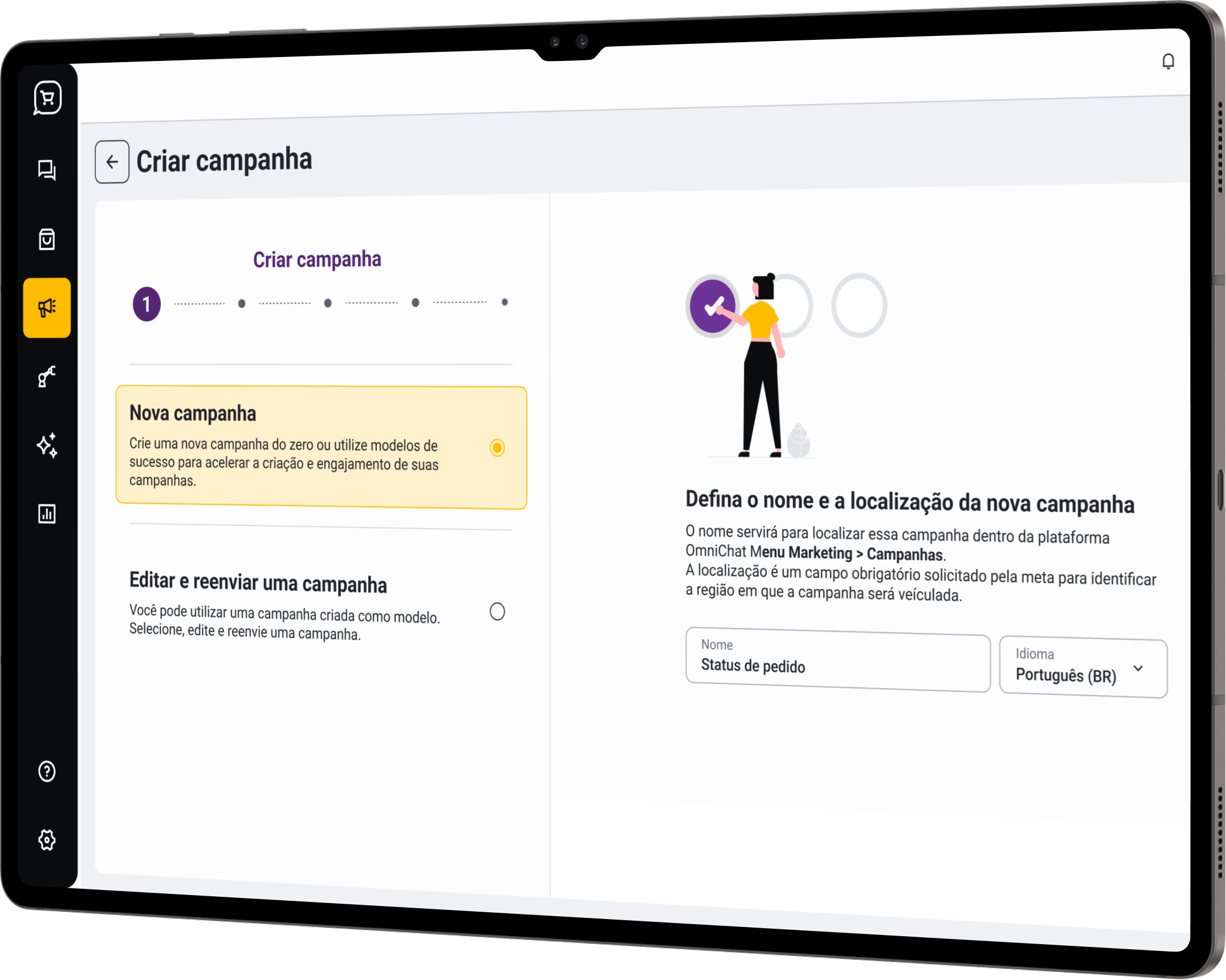 Marketing Studio interface